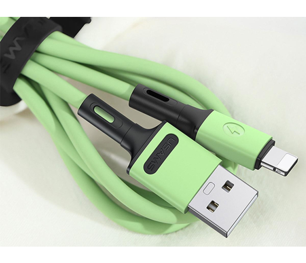 USAMS Kabel U52 lightning 2A Fast Charge1m purpurowy - 1569079 - zdjęcie 4
